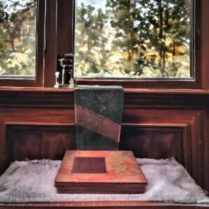 Vintage Antique Book Set